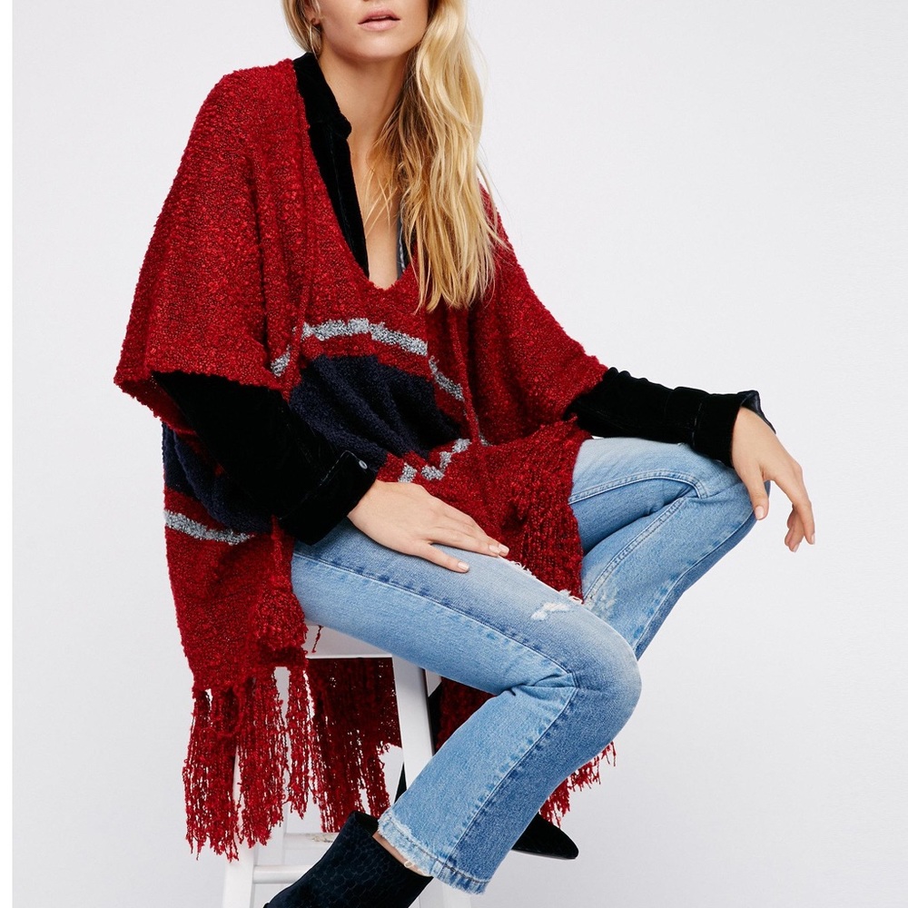 Free People Juno poncho